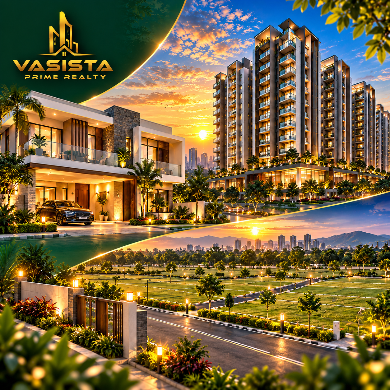 Vasista Prime Realty residential, villa and plotted development vision